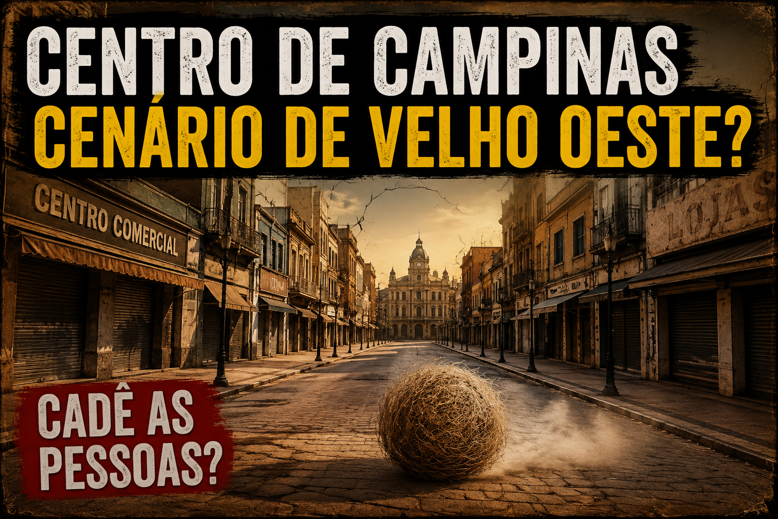 Campinas tenta trazer moradores de volta ao Centro. E o comércio físico pode ser o grande beneficiado