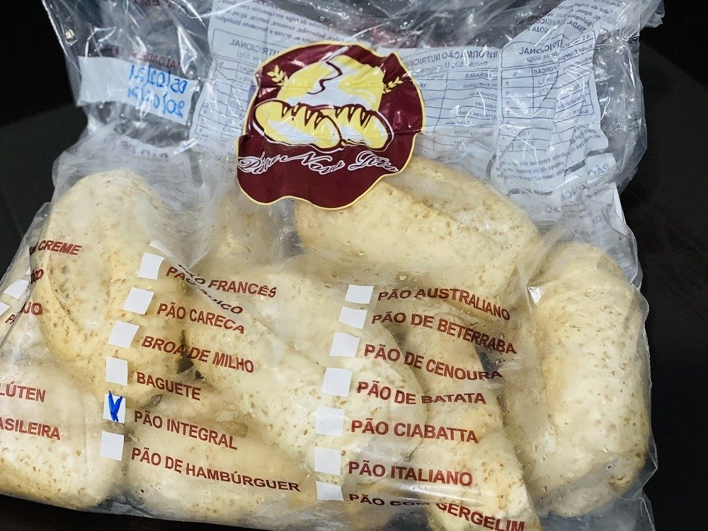 Pão congelado
