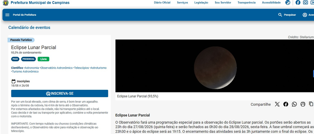 Eclipse Lunar