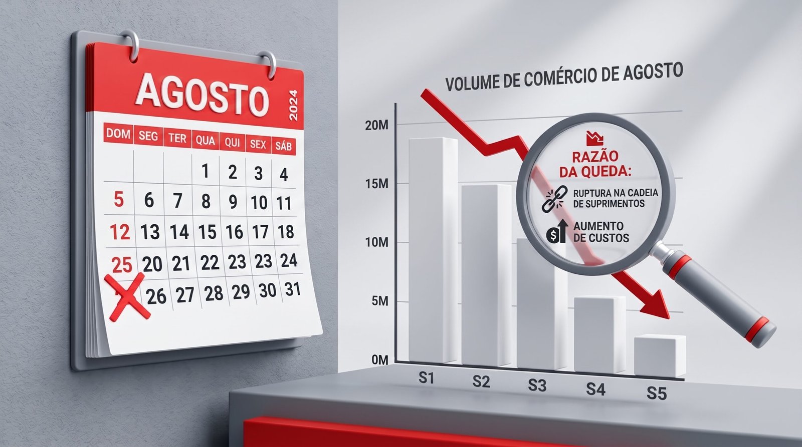 Sobreviventes de agosto: quando o comércio enfrenta um mês difícil