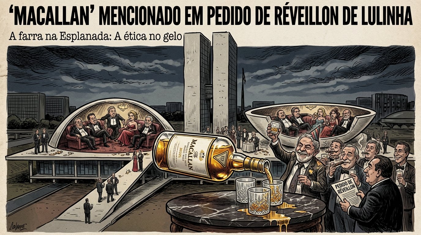 Macallan citado em pedido de Réveillon de Lulinha